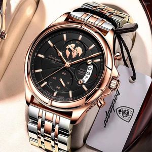 Armbanduhren Sdotter Luxus Herrenuhr Business Wasserdicht Datum Chronograph Vollstahl Quarz Armbanduhren Männliche Uhr Reloj Hombre Kleid