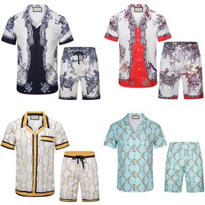 Shirts designer men t shirt set Masao San print mens casual shirt and short womens loose silk shirt high quality tees Free Transportation men tshirt Size M--3XL