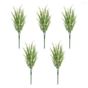 Decorative Flowers Useful Simulation Plant Lightweight Fake Lavender Wedding Decor Non-fading Long Lasting Artificial Home Supplies