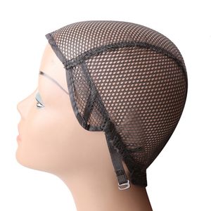 Wig Caps 10pcslot Good Quality Hairnets Mesh Weaving Black Wig Hair Net Making Caps Weaving Wig Cap Hairnets 230807