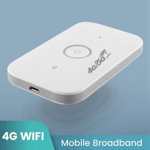 Маршрутизаторы портативная 4G Mifi Wi -Fi Router Modem 150 мс мобильный Wi -Fi Wi -Fi -Spot с SIM -картой слот 230808