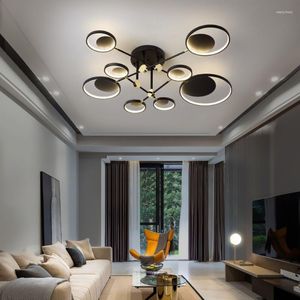 Ceiling Lights Chandeliers Led Lamp Minimalist Modern Nordic Creative Personality Home Study Bedroom Living Room