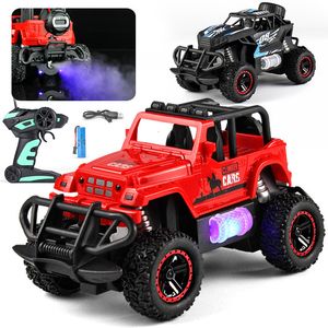 ElectricRC Car 1 18 RC 4WD Controle remoto Veículo de alta velocidade Brinquedos elétricos Foy Boy Recarregável Escalada Modelo de corrida Brinquedo 230808