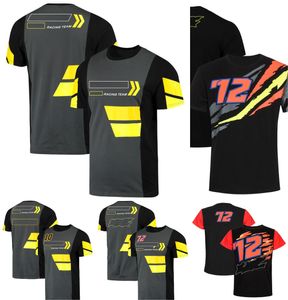 Camiseta da equipe de corrida de moto 2023 verão moda motocicleta pilotos de corrida fãs camiseta ao ar livre dos homens esportes radicais respirável camisa