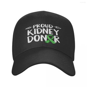 Berets Proud Kidney Donor Quote For A Casquette Polyester Cap Modern Moisture Wicking Adjustable Nice Gift