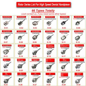 Altro Igiene orale Multi tipo 2Pcs Dentista Cartuccia Rotore NSK PANA MAX Velocità Manipolo dentale Chiave standard Pulsante Torque 230807