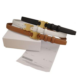 belt111 Genuine Leather Designer Belt 2.5cm Width Black White Brown Optional Multi-length
