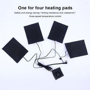 Tappeti Riscaldatore per vestiti USB elettrico in fibra composita Portatile flessibile 3 marce Sostituzione regolabile Toppa riscaldante autunno inverno