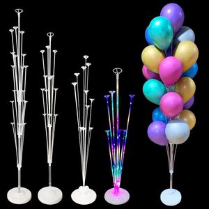 13.07.19 Röhrenballons Säulenständer Ballonhalter Klebepunkt Kindergeburtstag Party Babyparty Mädchen Hochzeit Dekorationen Eid Supplies HKD230808