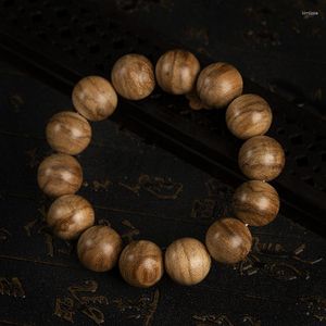 Strang Natürliches indonesisches Armband Aloes Männer duftende buddhistische Perlen Handschnur Milchduft Charmante Textur Schönes China