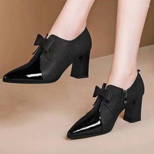 Sandals Women Fashion Sexy High Heels Shoes Spring Summer Mesh Women's Office Work Block Heel Zipper Boots