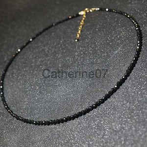 Colares com Pingente Moda Marca Simples Contas Pretas Colar Curto Joias Femininas Colar Gargantilha Feminino Bijoux Femme Feminino Colar Festa 2023 J230809