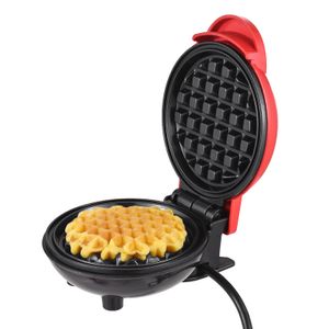 Pişirme Kalıpları Mini Elektrikli Waffle Maker Bubble Yumurta Kek Fırın Kahvaltı Waffle Makine Tavası Eggette Pot 230808