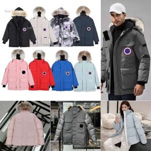 Designer Mens Canadian Goose Puffer Down Womens Jacket Down Parkas Winter Thick Warm Coats Womens Windproof Embroidery Letters S3