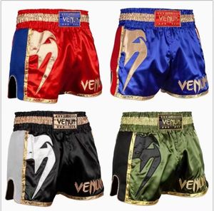 Pantaloncini da uomo Boxe da uomo Vestiti stretti e ad asciugatura rapida Thai Boxe Fighter Gym Fighting