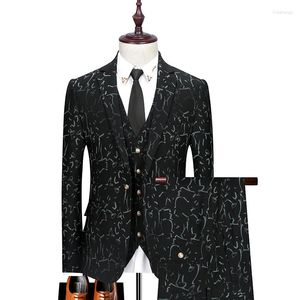Men's Suits Custom Made Groom Wedding Dress Blazer Pants Business High-end Classic Trousers SA07-35999