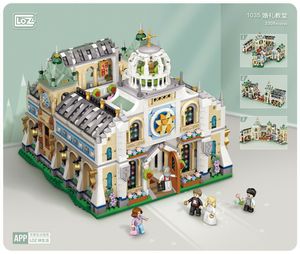 Inne zabawki 1035 Loz Mini Blocks Building Building Dift Dift Dorosy Puzzle Wedding Chapel No Box 230809