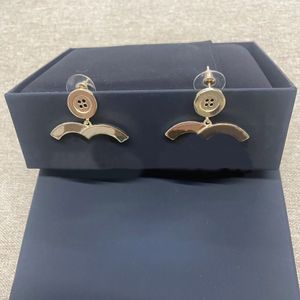 Designer Letters Stud örhängen Guld Sier Classic Geometric Women Earring Wedding Party Jewerlry smycken