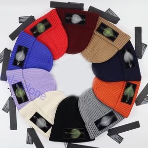 Elegante chapéu de pedra chapéu de malha gorro boné de caveira designer carta jacquard gorro ilha homens mulheres inverno quente chapéu de lã unissex bonés de esqui casquette