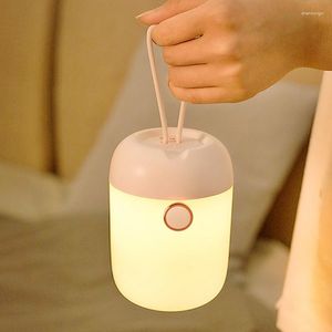 Night Lights USB Charging Portable Light Non-polar Dimming LED Bedside Lamp Baby Feeding Bedroom Decorations