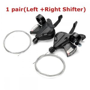 Bike Stems Bicycle 1 Pair Shifter 8 Speed 3xMTB Left Right for Shimano Acera SLM310 230809