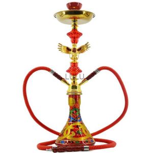 Arab Eagle Glass Shisha Hookah Set Rura wodna z miską węża szczypiec Cachimba Nargile Sheesha Narguile Chicha Hookah Shisha Pipe HKD230809