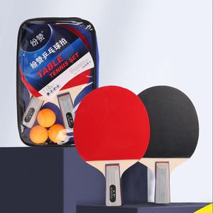 Table Tennis Raquets أصلي ثلاثة أو أربعة نجوم TABLE TABLE TENNIS مجموعة التدريب المضرب الأفقي مضرب مستقيم مضرب مرنة عالية الجدول مضرب 230808