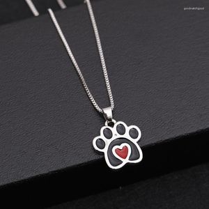 Anhänger-Halsketten, süßes rotes Herz in schwarzem Halsband mit Box-Kette für Frauen, weibliche Kragen, Mädchen, Haustierliebhaber