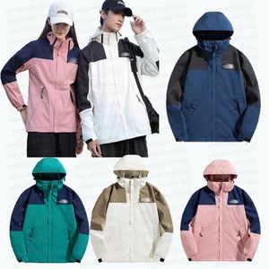 Waterproof jackets windproof windbreaker Top quality Men's and women's fashionable Brand jackets men's top outwear Outdoor sports jacket
