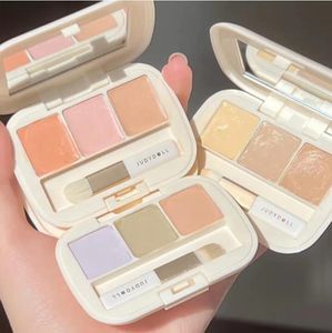 Concealer Judydoll Moisturizing ThreeColor Palette High Coverage LongLasting Natural Waterproof And Sweatproof Makeup 230808