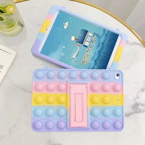 Capa para Samsung Galaxy Tab A 8.0 T290 A7 Lite T220 T225 Capa para tablet de 8,7 polegadas Desenho infantil Funda Push It Soft Silicone Stand HKD230809