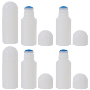 収納ボトル6 PCSトイレトリーコンテナスポンジリニメントボトルリキッドサブスモールヘッド空のアプリケーターホワイトアブストラベル