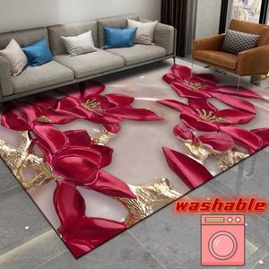 Luxury Carpet for Living Room Soft Flannel Bedroom Decor Anti Slip Large Area Rugs Decoration Home Office Floor Mat Customizable HKD230809