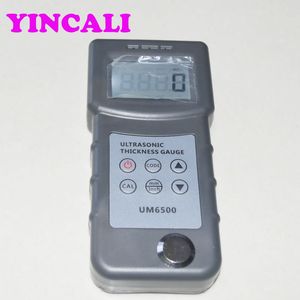 Tester per misuratore di spessore ad ultrasuoni a spedizione veloce UM6500 Misuratore di spessore in acciaio ad ultrasuoni ad alta risoluzione campo di misura 1,0-245 mm