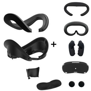 VR/AR Accessorise VR Face Interface Bracket Esponja Face Pad Substituição para Pico 4 VR Headset Lavável Couro à Prova de Suor Face Cover 230809