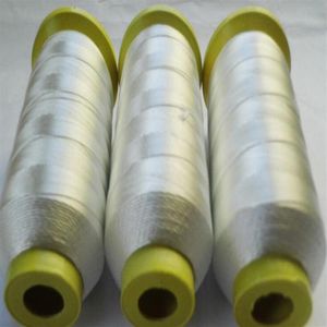 Il filo per cucire in fibra di vetro sopporta una linea di fuoco resistente alle alte temperature a 550 gradi 0 25 0 5mm supporto per cavi ignifughi custom286z