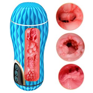 Masturbators Masturbation Soft Stick Sex Toys For Men Adult Endurance Exercise Male Cup Real Vaginal Intimate Sexules Toy Shop 230808