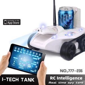 Transformation Toys Robots RC Car مع الكاميرا WiFi FPV HD 50mins بطارية عمر الجاذبية مستشعر Wi Fi Smart Tank Kid Gift 230808