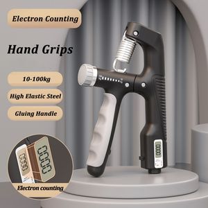 Hand Grips 10100Kg AType Ajustável Hand Grip Power Exercise Pesado Gripper Fitness Treinamento Muscular Força Expansor Dedo Pinch Carpal 230808