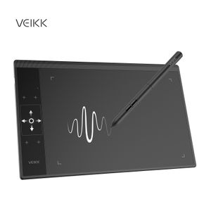 Grafiska surfplattor Pennor Veikk A30 10x6 tum Grafisk digital penna Tablett Telefonritning med Tilt OTG BatteryFree Stylus för Android -fönster 230808