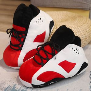 Slippers Unisex Winter Women Snug Lovers Cute Warm Home House Floor Indoor Fluffy Funny Sneakers Basketball Shoes Size 3645 230808