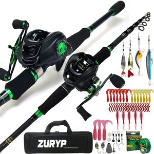 Rod Reel Combo est Spinning Fishing and Combo1 8M Telescopic with 5 2 1 3BB Fishign Max Drag 5kg Full Bag Carp Kit 230809