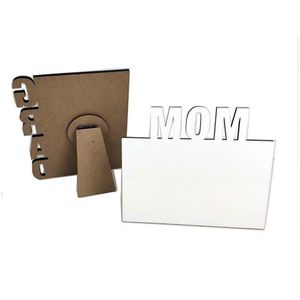 Frames And Mouldings Sublimation Blank Po Frame Album Ornaments Diy Heat Transfer Desktop Decoration Mothers Day Gift Drop Delivery Ho Dhvut