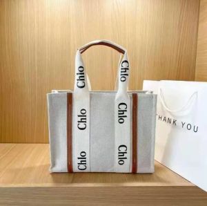 Top Women handbags WOODY Tote shopping bag handbag quality canvas nylon fashion linen Large Beach bags luxury designer travel Crossbody Shoulder Wallet Purses