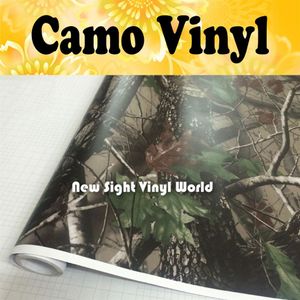 Realtree Camo Vinil Sticker yosunlu meşe realtree kamuflaj vinil sarma kamyon jeep208k için hava balonu