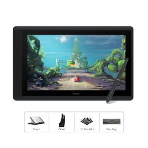 Graphics Tablets Pens Artisul D16 156 inch Graphic Tablet for Drawing with 8192 Levels BatteryFree Pen Digital Display Monitor Express Keys 230808