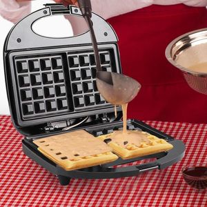 Pişirme Kalıpları Elektrikli Waffle Maker Bubble Yumurta Kek Fırın Kahvaltı Tost Makinesi Tavan Pan Eggette Makinesi Mini Waffle Pot 230808