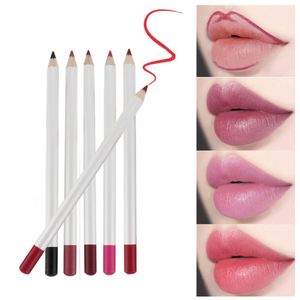 Rossetto 21 colori Matte Waterproof Lip Liner con temperamatite Private Label Custom Liners Bulk Wholesale Makeup 230808