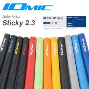 Club Grips IOMIC Sticky Evolution 2.3 Golf Irons Grips Rubber Golf Wood Grip 7pcs lot Golf Club Grip 230808