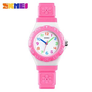 SKMEI NEW Kids Watches Outdoor Sports Wristwtatch Boys Girls Waterproof PU Wristband Quartz Children Watches 1483